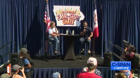 MOMENTS AGO: Presidential Candidate Mayor Francis Suarez Speaking at the Iowa State Fair...