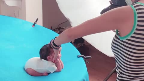 Cute baby photography