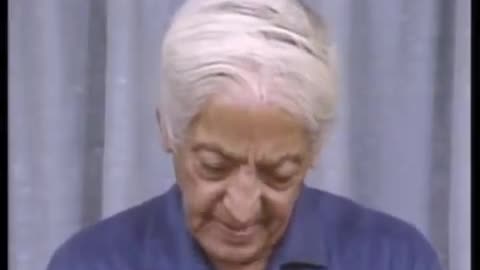 O que acontecerá se eu mudar? - Jiddu Krishnamurti