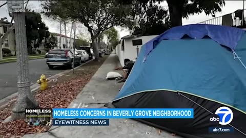 Beverly Grove resident takes matter into own hands after 'terror' from homeless man