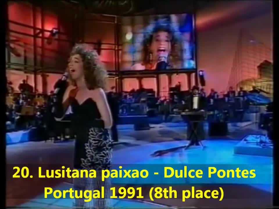 Top 30 Eurovision Songs from 1990 to 1999