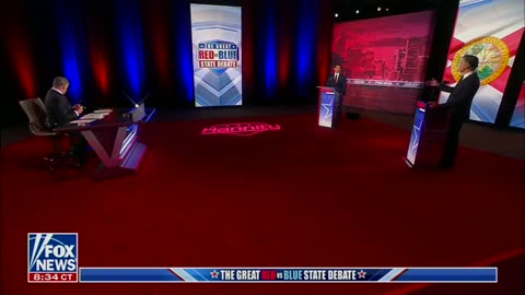 DEBATE Moments: Audience takes.... DeSantis vs Newsom: Immigration