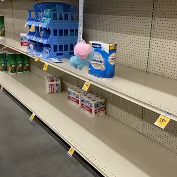 Shelves be empty again