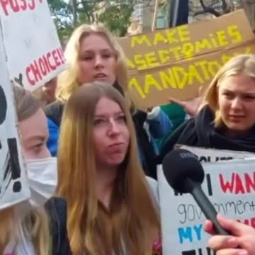 When "Pro-choice" protesters realise their own hypocrisy
