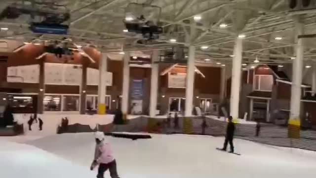 Indoor Skateboard Challenge