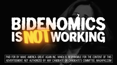 New Ad NUKES Kamala After She Claimed Bidenomics Is Workin