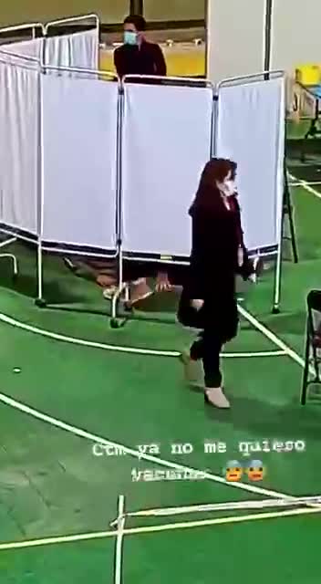 Covid Vaccine Station Hiding Siezure Victims