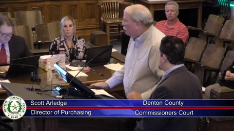 Denton County Commissioner's Court (9/28/21) CrowdStrike