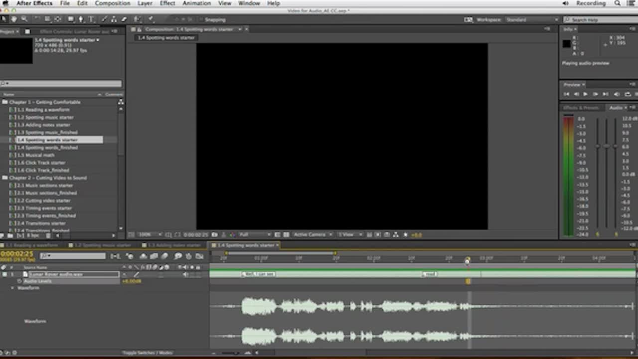 AE audio special effects editing and production video tutorial. 10.