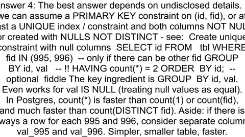 How to filter for IDs where another column value is the same for all rows