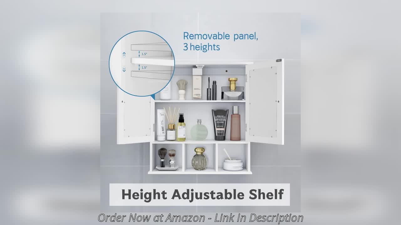 TaoHFE Mounted Bathroom Cabinet Medicine