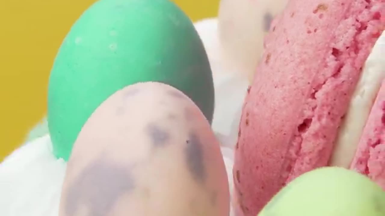 Macaron Birthday Cake Decorating Idea #shorts#yumupcakes