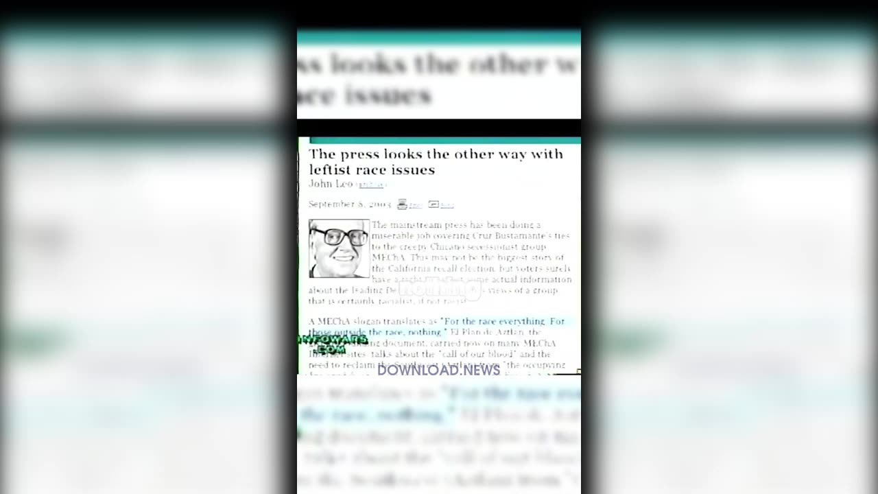 Alex Jones: Mexican Supremacist Group Says For Those Outside The Race Nothing, For Those Inside The Race Everything - 9/21/2005