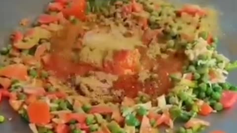 Veg Biryani in street food Chicken Mutton Recipe 1m video #shorts