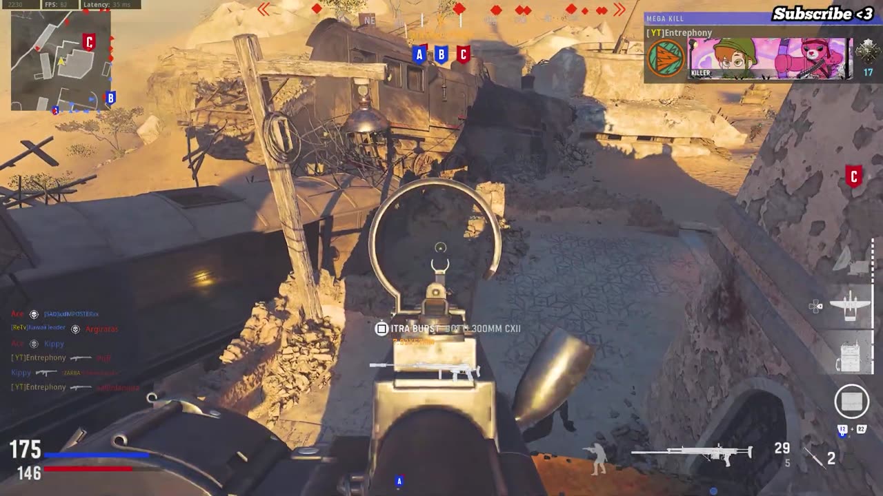22 KILLSTREAK in MW3 SnD
