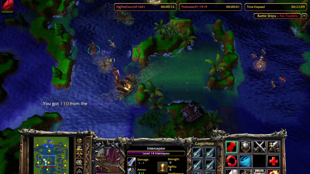 BATTLE SHIPS! WC3 Original Battle Ships #1