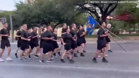 BCSO deputy cadet class goes on spirit run before graduating