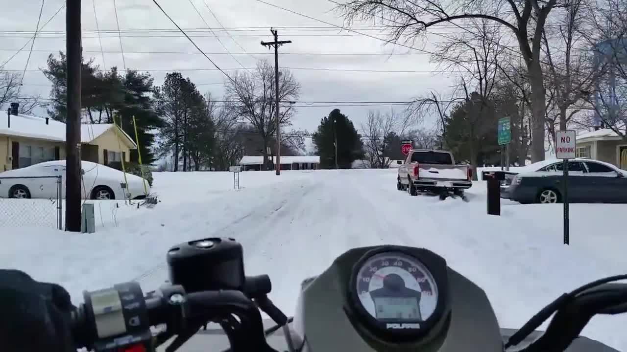 First snow ride 2015