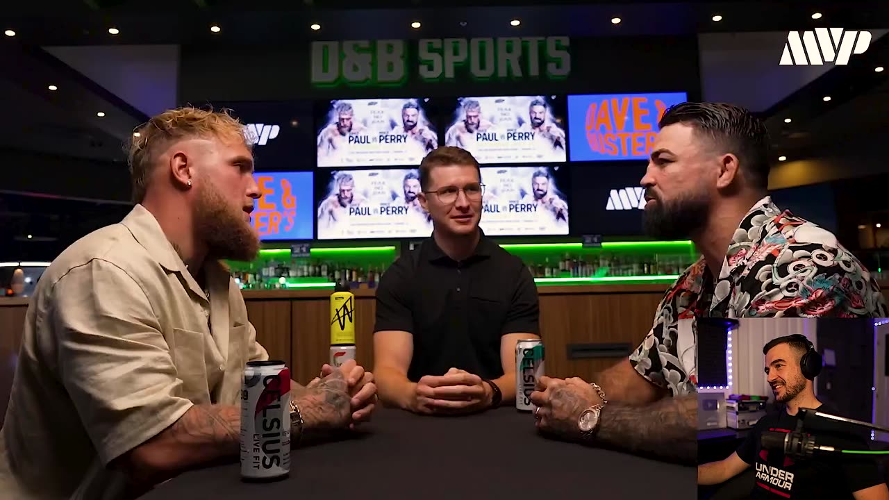 Mike Perry Not INTIMIDATED By Jake Paul's Antics. *HILARIOUS FACE OFF*