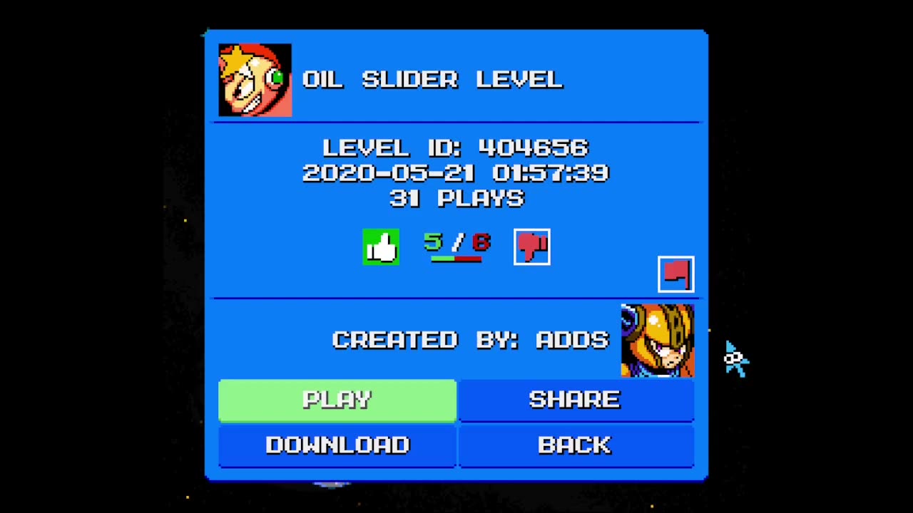 Mega Man Maker Level Highlight: "Oil Slider Level" by ADDS