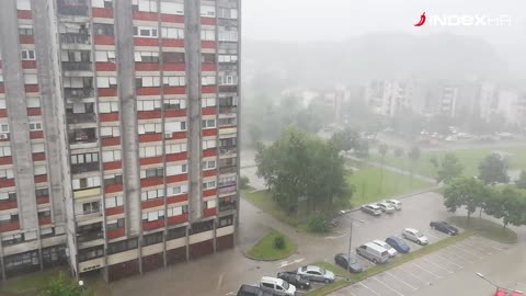 Kiša u Karlovcu