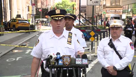 New York City authorities provide update on taxi driver that jumped curb, plowing into crowd