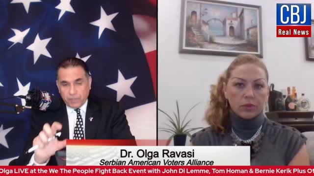 John Di Lemme Interviews Dr. Olga Ravasi, Founder & Chairwoman of Serbian American Voters Alliance