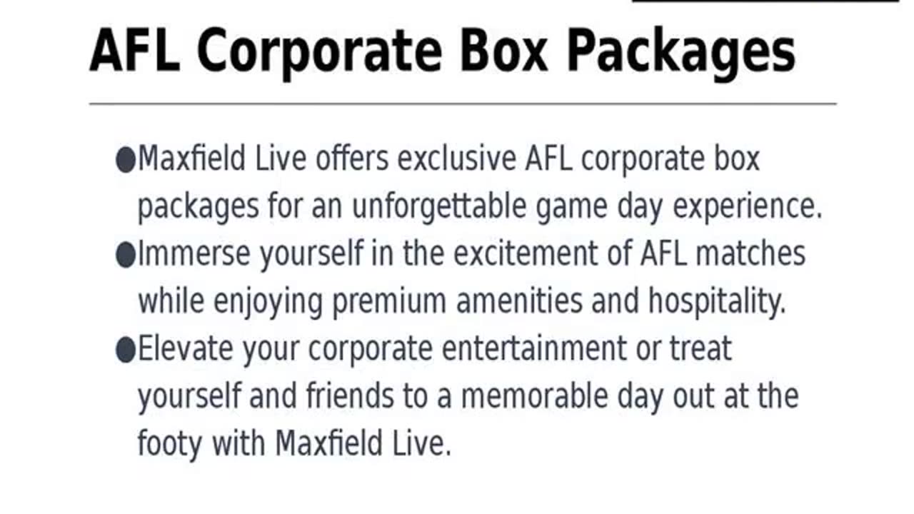 Maxfield Live - ANZAC Day | Pullman Function