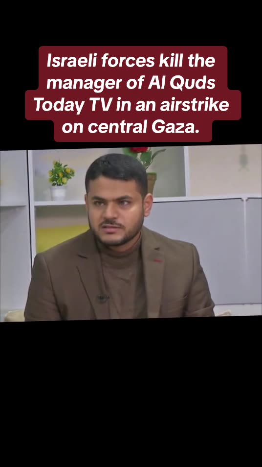 BREAKING| Israeli forces kill the manager of Al Quds