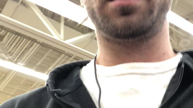 Chi-com security removing me from Walmart because I stuck metal objects to the meats