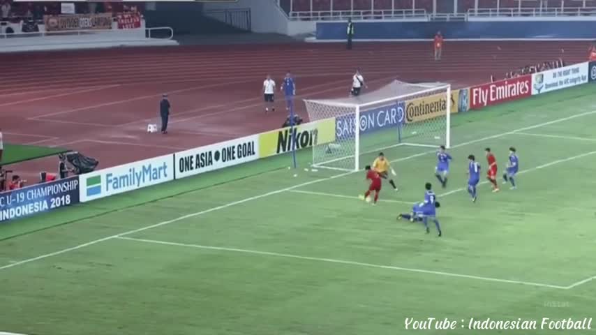 AFC U19 2018: Chinese Taipei defeats Indonesia 3 to 1.