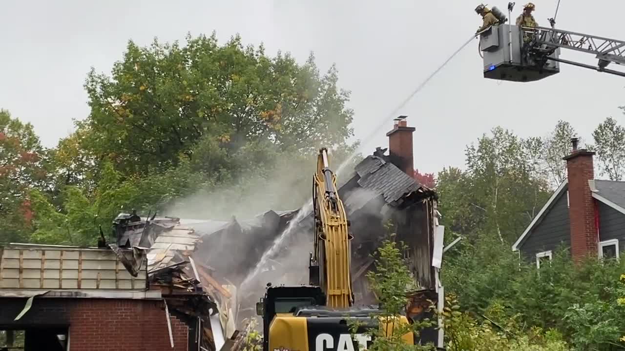 Demolition on Kilbarry