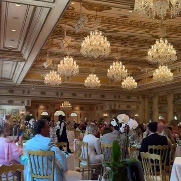 Trump At Mar-a-Lago Mother's Day Lunch