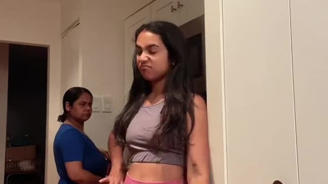 Doing the rosalia challenge on my indian mome