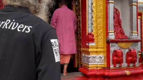 Sadhguru Visits Ancient Guptkashi Temple | Shorts