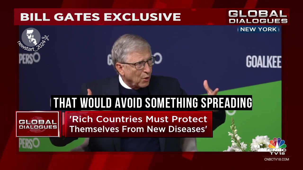 Bill Gates: The pandemic piece is really for the rich countries to protect themselves