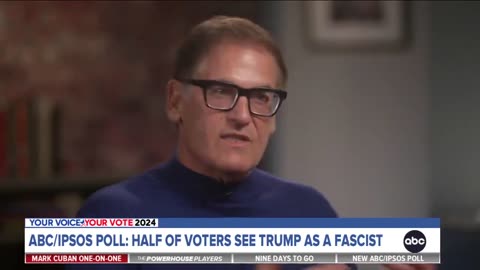 Mark Cuban: Trump is no ordinary candidate. I think it's not an exaggeration to call him a fascist