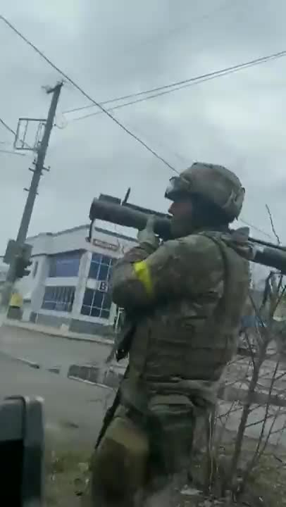 Street fighting in Voznesensk, Mykolaiv oblast