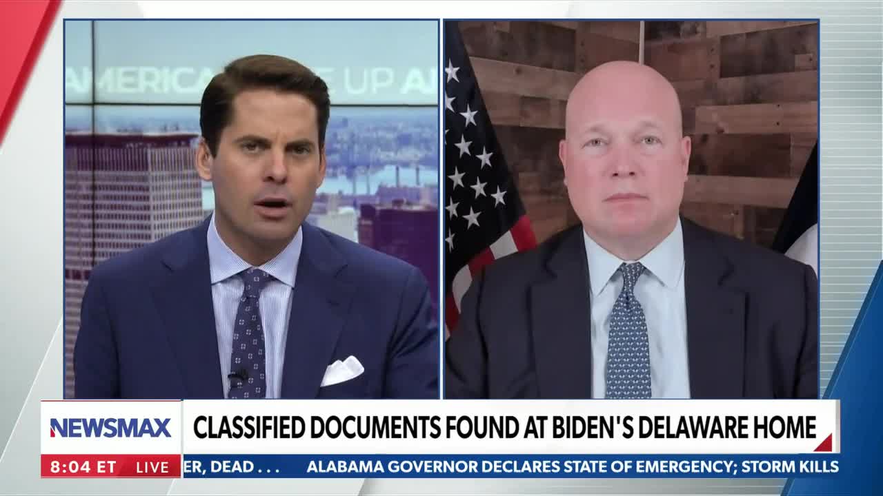 Matt Whitaker on Wake Up America 01.13.2023