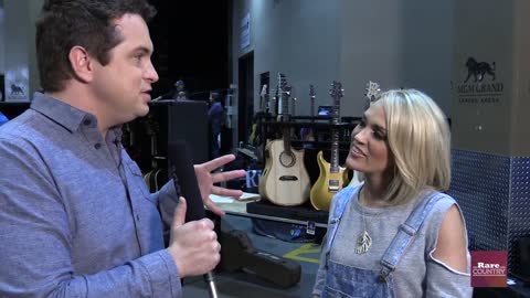 Carrie Underwood talks about her new swim suits | Rare Country