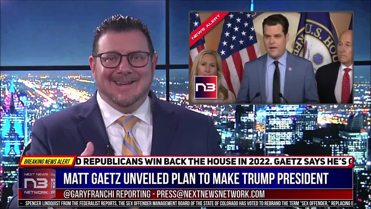 #RealPotus Matt Gaetz Two-Step Plan to Make Trump President Again Before 2024