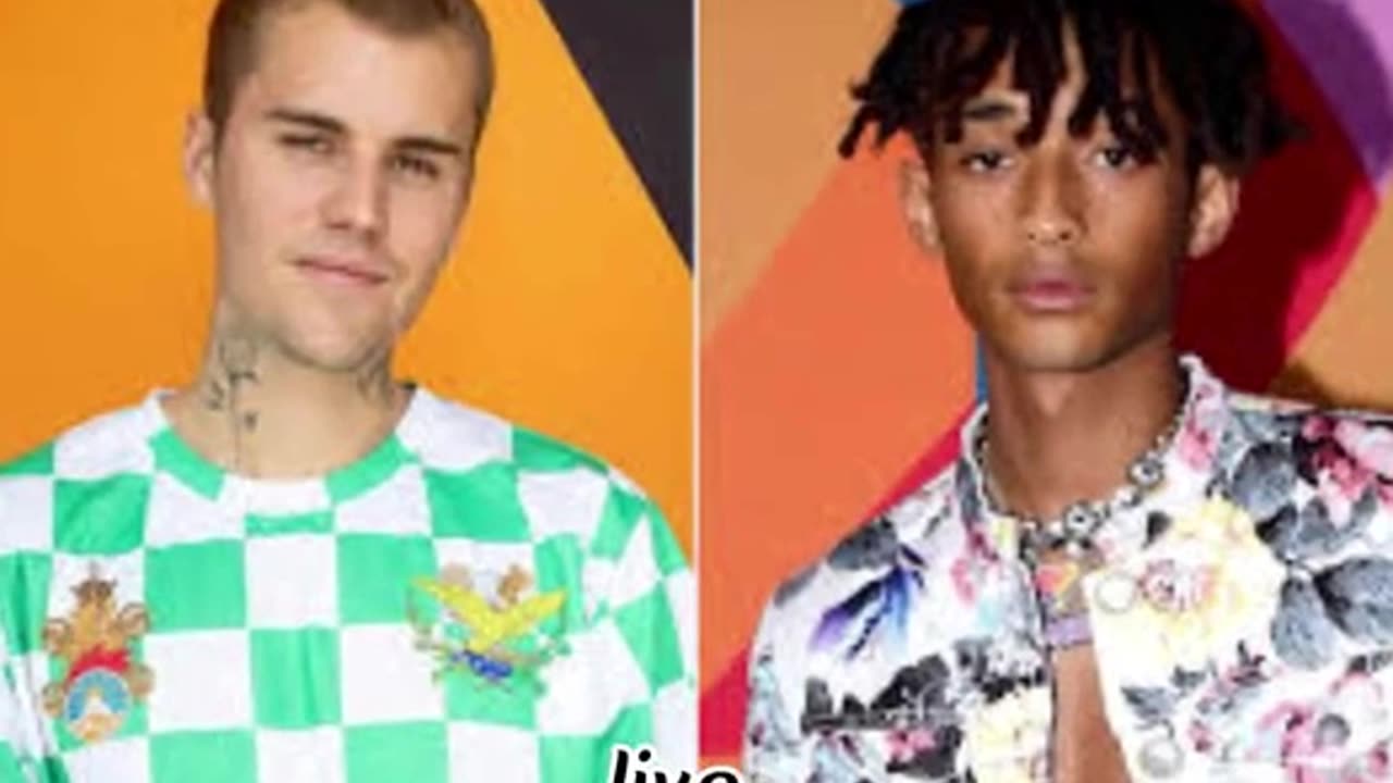 Jaden Smith, Diddy, Will Smith and Justin Bieber