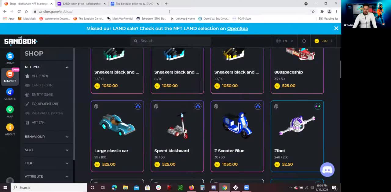 🎨 How to create NFT for FREE using The Sandbox VoxEdit Software ⚡ Sell on OpenSea 🌊 SAND Token 💰🤑💲