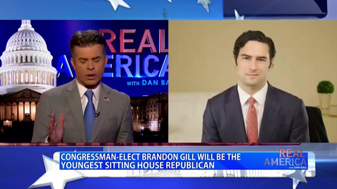 REAL AMERICA -- Dan Ball W/ Congressman-Elect Brandon Gill, USSS In The Hot Seat