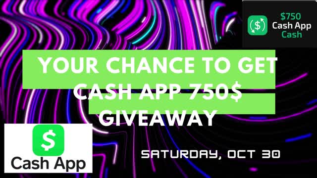 cash app 750$ giveaway website participate to win