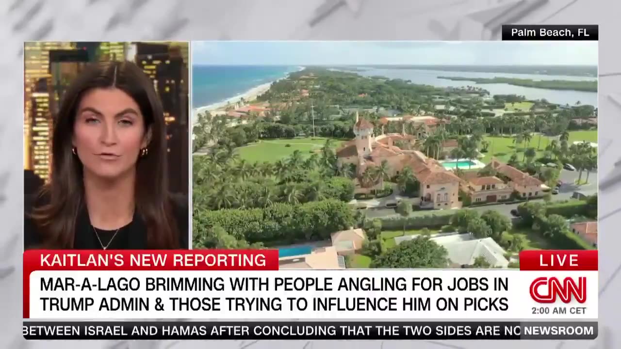 CNN Elon Musk "has been seen at Mar-a-Lago nearly every single day since Donald Trump won"