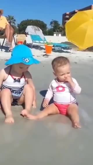 Cute baby funny video