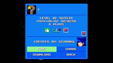 Mega Man Maker Level Highlight: "7" by Gcarmigl