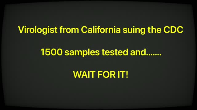 Virologist and seven universities are suing the CDC for fraud