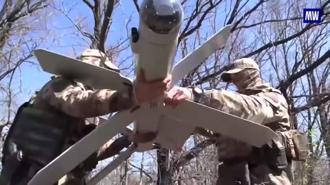 Russian Lancet being assembled and deployed in field